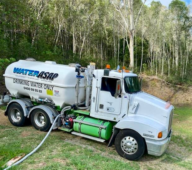 hinterland water delivery Gold Coast